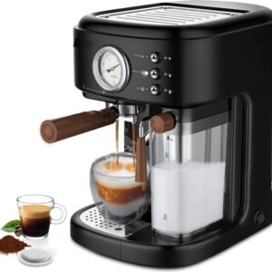 Happyment 3 in 1 Koffiemachine Koffiezetapparaat Koffieapparaat