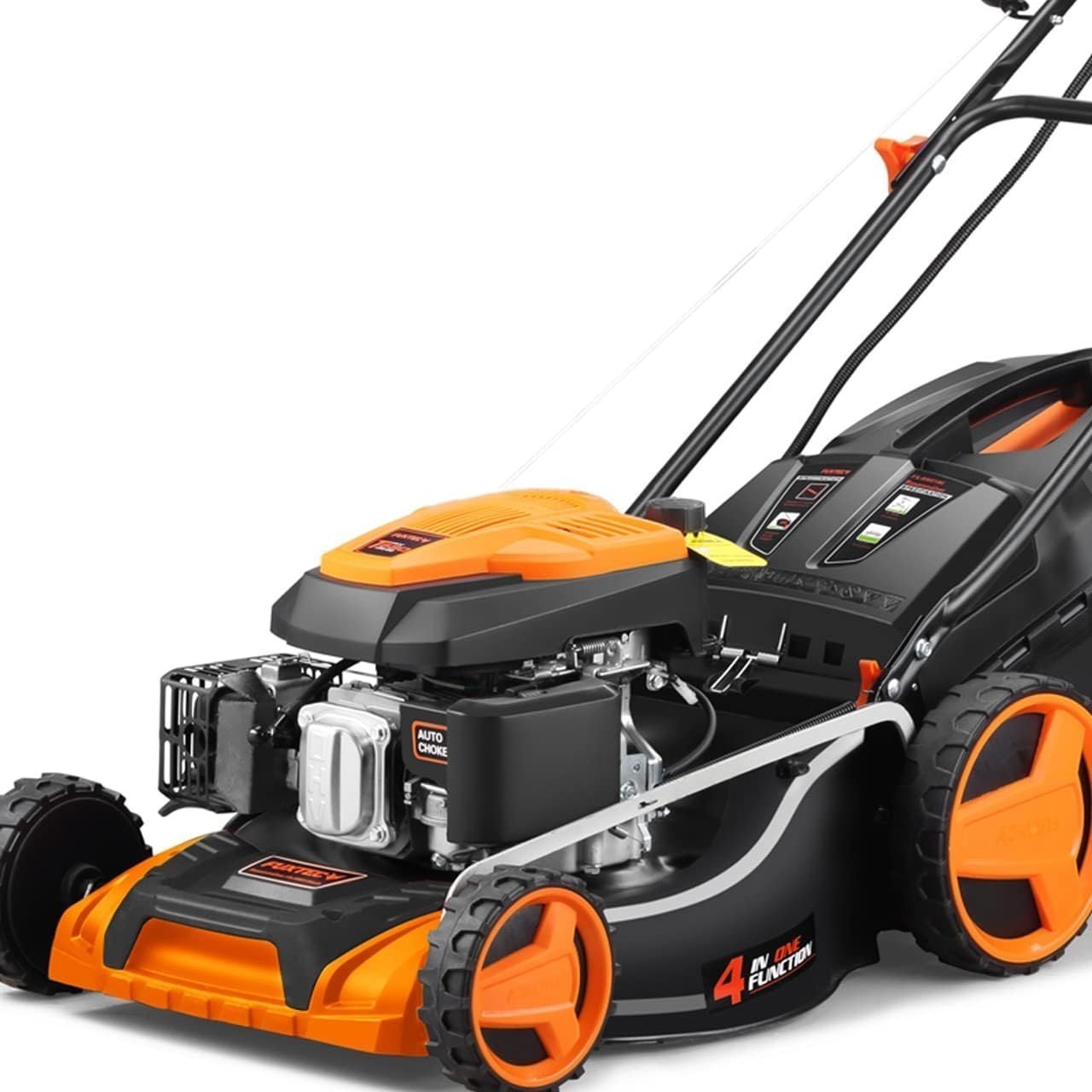 FUXTEC FX-RM5196eS zelfrijdende 4-in-1 benzine grasmaaier - Afbeelding 2