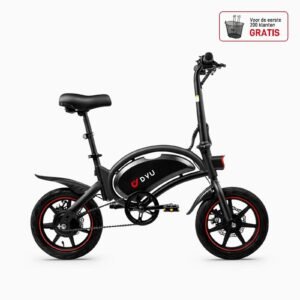 DYU D3F 14 Inch Mini Opvouwbare Elektrische Fiets