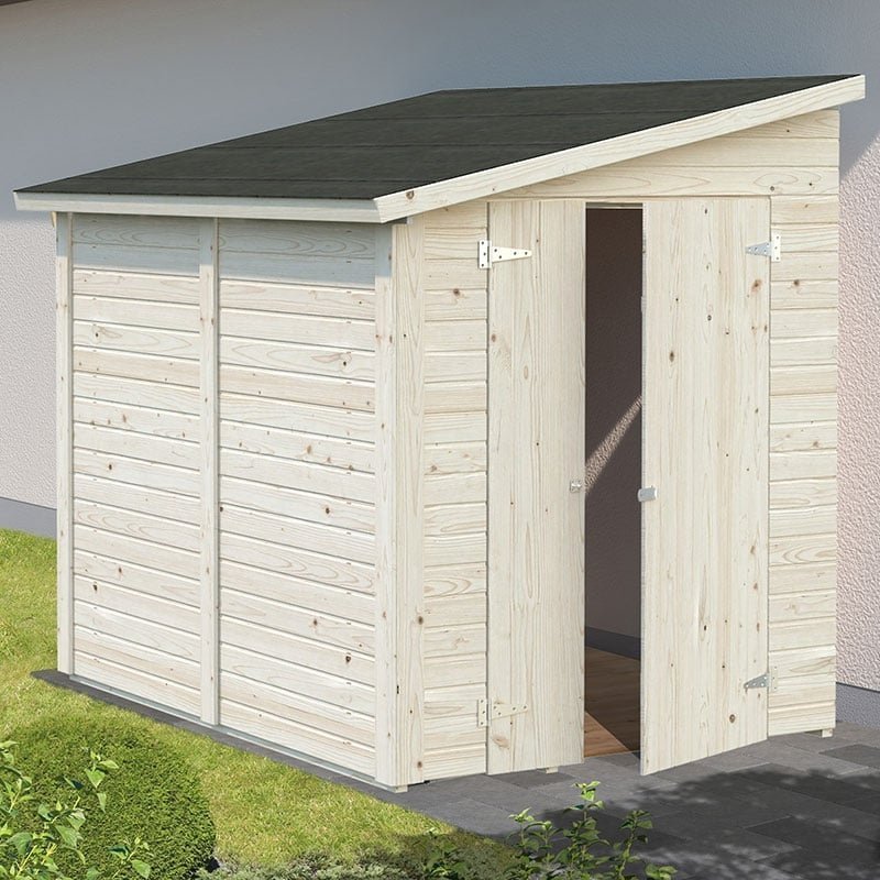 8' X 6' Palmako Mia Heavy Duty Aanbouwschuur