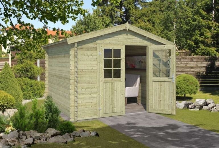 Blokhut Norah - 275x230cm - 28mm - Afbeelding 2