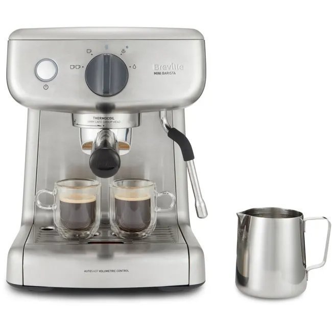 Breville Mini Barista Espressomachine 15 Bars - Afbeelding 2