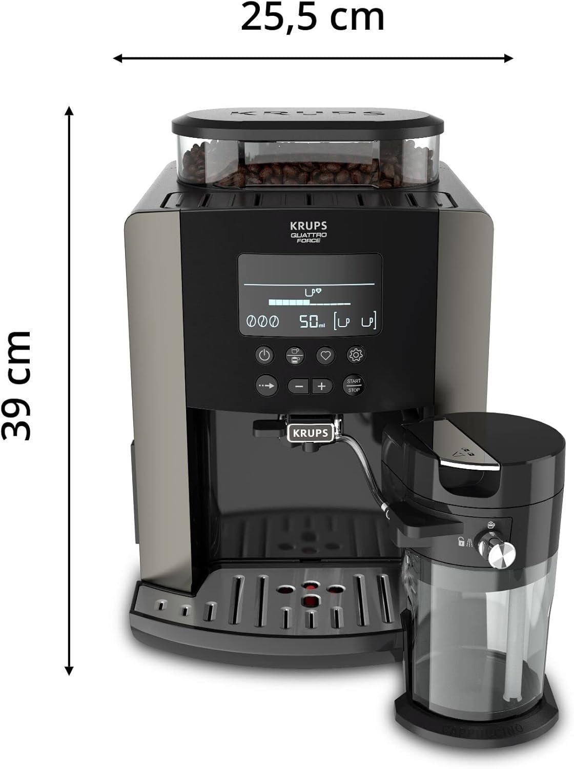 Krups Quattro Force Arabica Volautomatische Koffiezetapparaat - Afbeelding 2