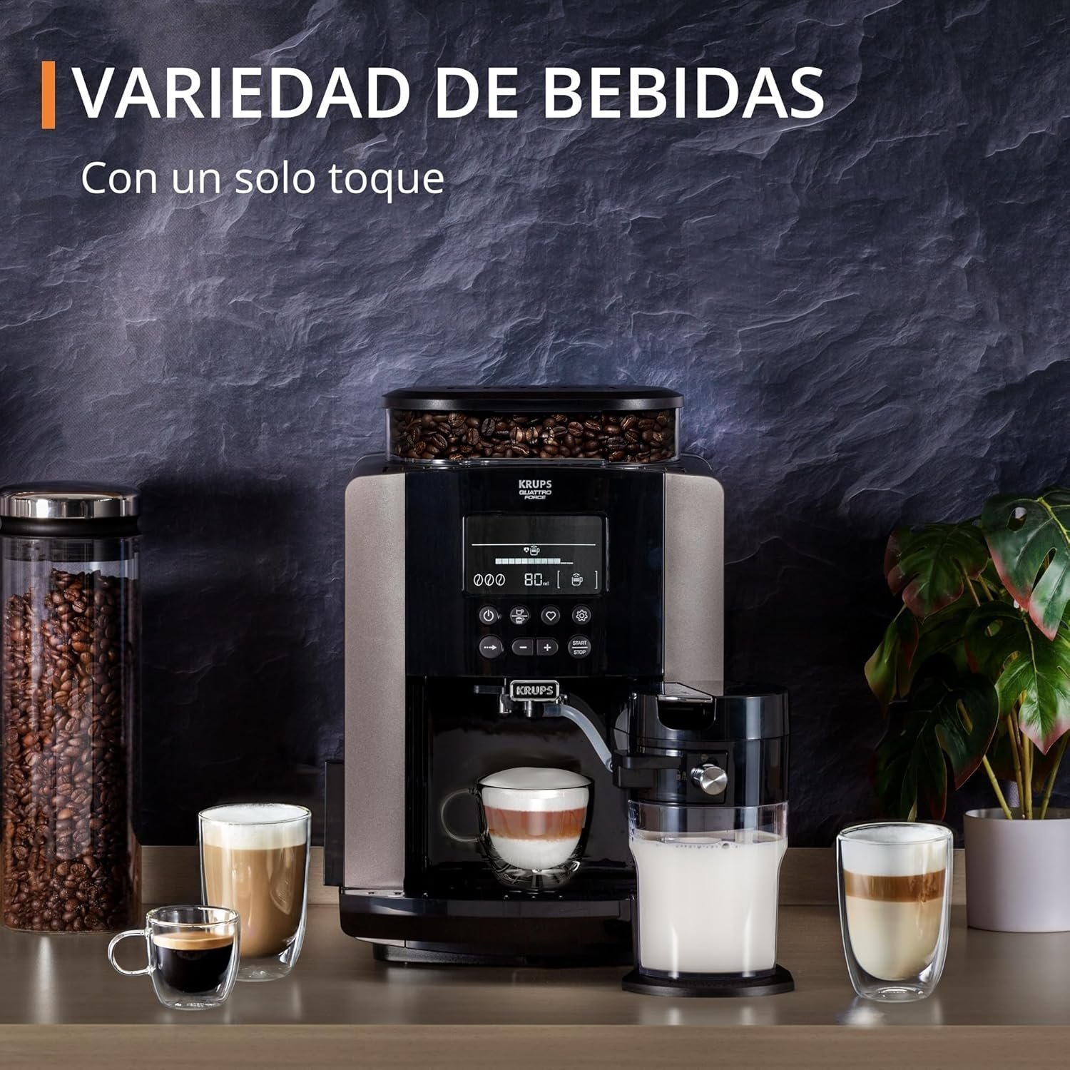 Krups Quattro Force Arabica Volautomatische Koffiezetapparaat - Afbeelding 3