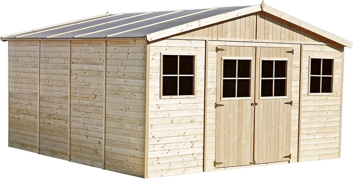 Timbela M330 Houten tuinschuurtje 15,84 m2