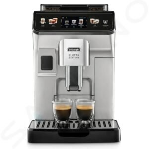 DeLonghi Koffiemachines – Eletta Explore Automatische Koffiezetapparaat, Zilver ECAM450.55.S