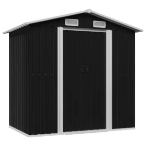 Tuinberging Antraciet Staal 204x132x186 Cm