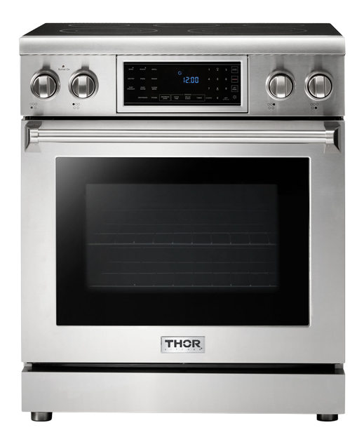 Thor 30IN KANTELBAAR PANEEL PROFESSIONEEL Elektrisch FORNUIS - MODEL TRE3001 - Roestvrij staal