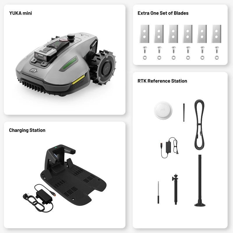 Robot YUKA mini 800 Snoerloos - Afbeelding 2