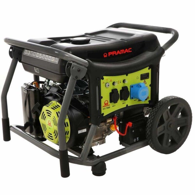 Pramac benzinegenerator WX7000 aanbieding