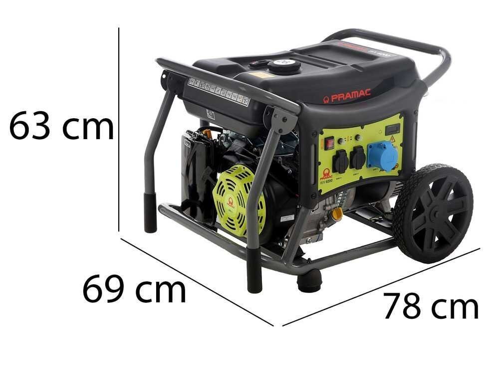 Pramac benzinegenerator 5800W WX6200 CONN - Afbeelding 2